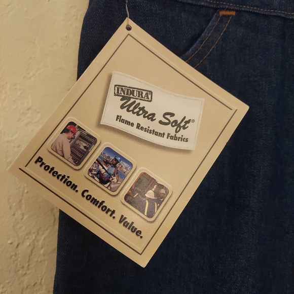 Nwt Flame Resistant Riverside Protective Apparel F/R Denim Jeans HRC2 40x31 - Picture 4 of 12